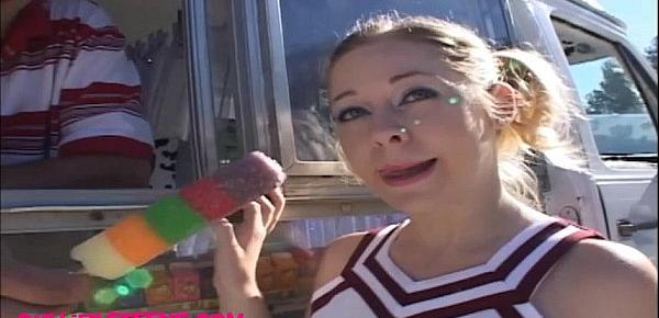  ice cream truck teen schoolgirl